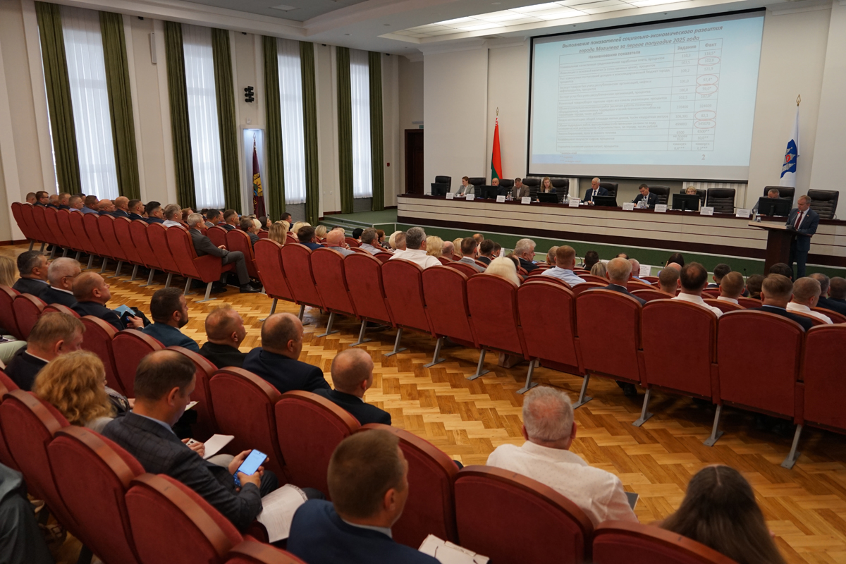 Состояние производственного травматизма рассмотрели на заседании Могилевского горисполкома
